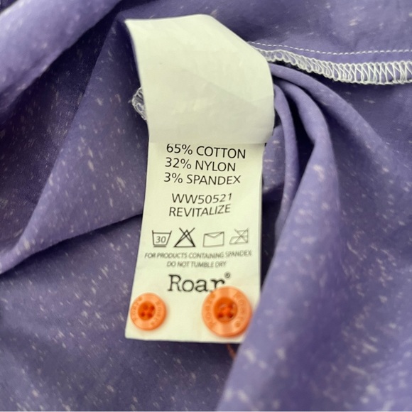 Roar Signature Button Down Long Sleeve Western Shirt, Sz S - Picture 16 of 16